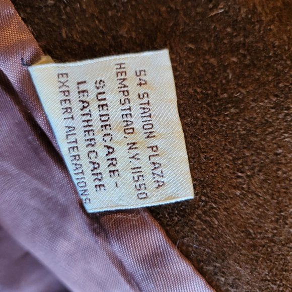 Vintage Vany by Arcelus New York Woman's Suede Jacket - Picture 4 of 6